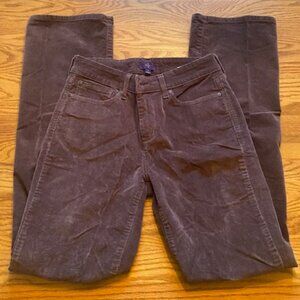 NYDJ Brown Corduroy size 4 jeans